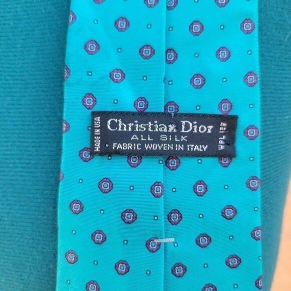 Vintage DIOR Men's Tie - Picture 2 of 3